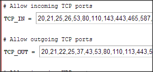 WHM CSF Firewall Configuration